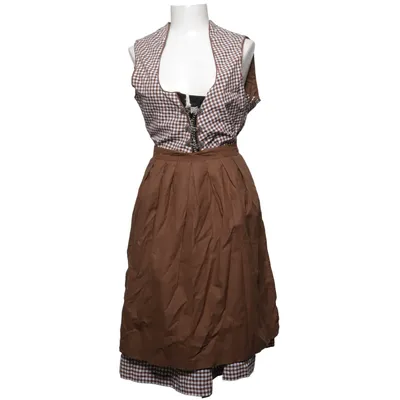 Dirndl (Bruin, Wit) van Alpenblume