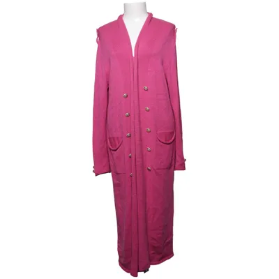 Cardigan (Pink) from Minouu Elastane, Polyamide, Viscose