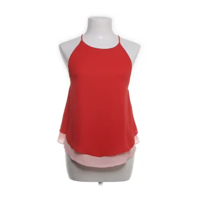 Tank Top (Red, Pink) from Zara Trafaluc Polyester