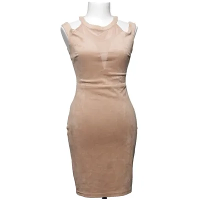 Dress (Beige) from Showny Elastane, Polyester