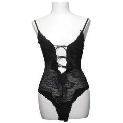 Body (Zwart) van NA-KD Katoen, Elastaan, Polyamide