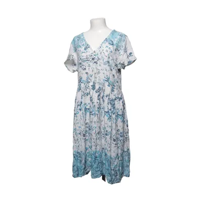 Robe (Bleu, Blanc, Multicolore) de Timeout Viscose