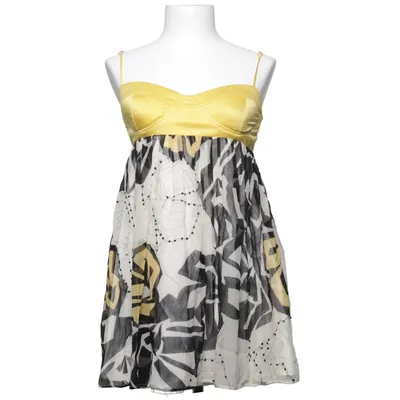 Robe (Jaune, Noir, Blanc, Multicolore) de Lipsy London Élasthane, Polyester, Soie