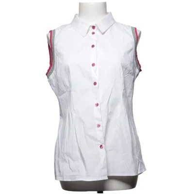 Top (White) from Sem Per Lei Cotton, Elastane, Polyamide
