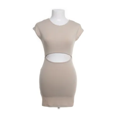 Kleid (Beige) Baumwolle, Elasthan