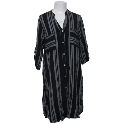 Robe chemise (Noir, Blanc) de Zinzane Polyester, Viscose