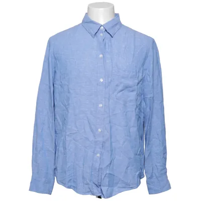 Chemise (Bleu) de H&M Lin, Viscose