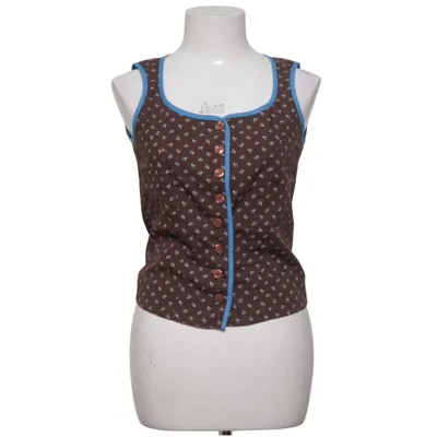Top (Bruin, Blauw, Wit) van Hess Katoen