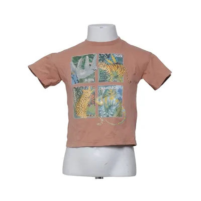 T-shirt (Brun) fra H&M x Angela McKay Bomuld