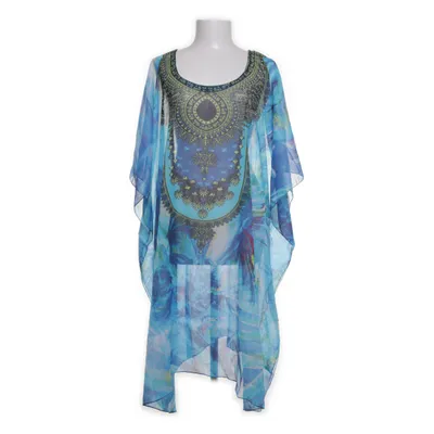 Strandjurk (Blauw, Meerkleurig) Polyester