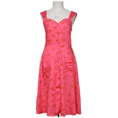 Dress (Pink, Red) from Voodoo Vixen Elastane, Polyester