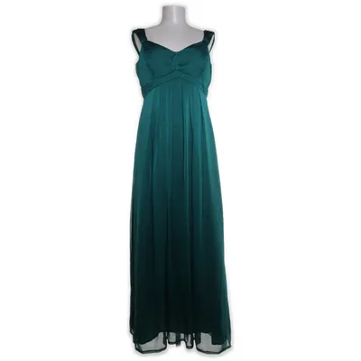 Evening gown (Green) from Young Couture Polyester, Acetate