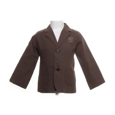 Blazer (Brown) from Massimo Dutti Cotton, Cashmere