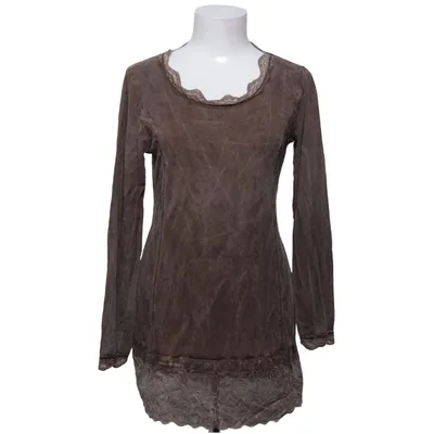 Kleid (Braun) von Linea Tesini Elasthan, Polyamid, Viskose