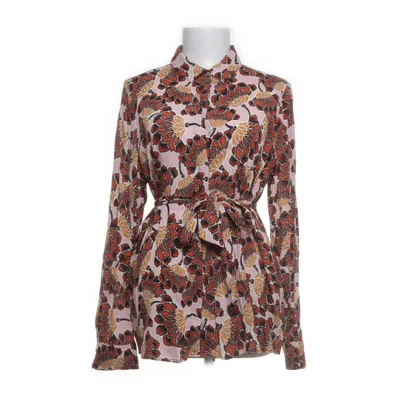 Sløjfebluse (Pink, Rød, Flerfarvet) fra Rich & Royal Viscose