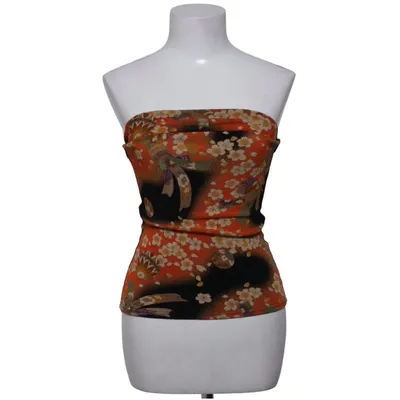 Tubetop (Orange, Sort, Flerfarvet) fra Class Polyester