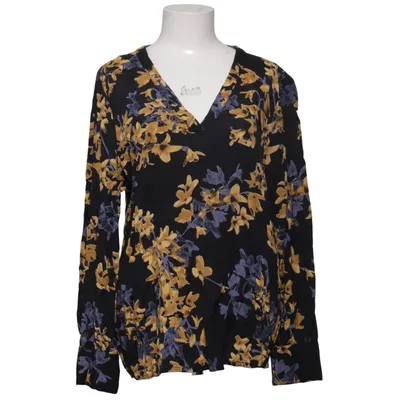 Blouse (Zwart, Geel, Lila) van Kaffe Viscose