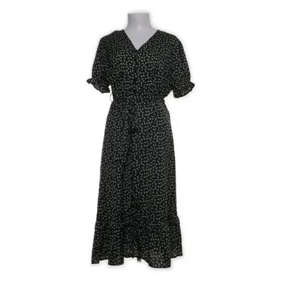 Dress (Black, Multicolored) from Belle Poque Polyester, Viscose