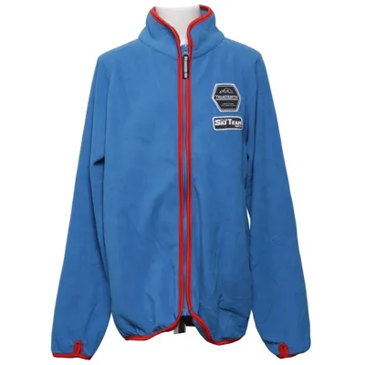Fleece jacket (Blue, Red) from True North Polyester