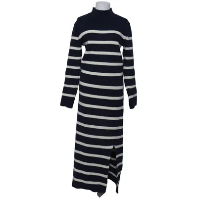 Maxi dress (Blue, White) from Adoore Acrylic, Cashmere, Nylon, Polyester