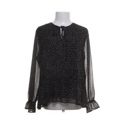 Blouse (Zwart, Roze) van Reserved Polyester