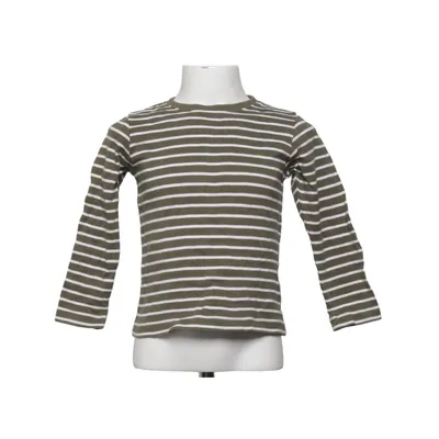 Long sleeve T-shirt (Green, White) from Kids by Lindex Organic cotton