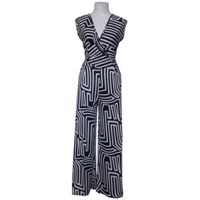 Jumpsuit (Blauw, Wit) van New Feeling Elastaan, Polyester