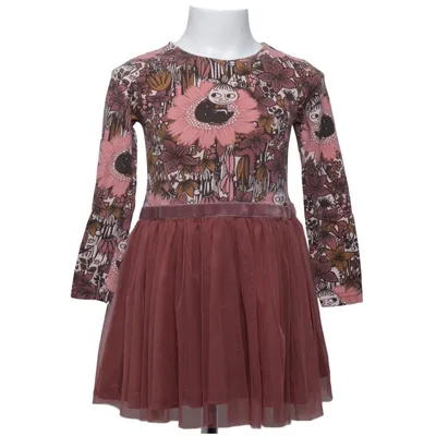 Kjole (Pink, Flerfarvet) fra Moomin by Martinex Bomuld, Polyester