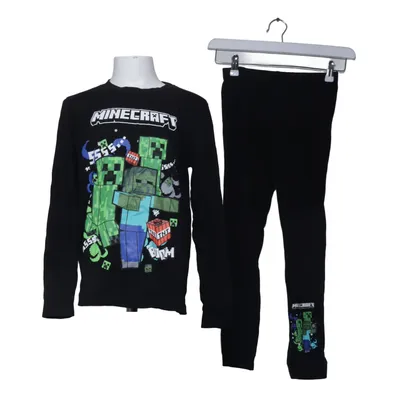 Pyjamas (Svart, Flerfärgad) från Minecraft Bomull