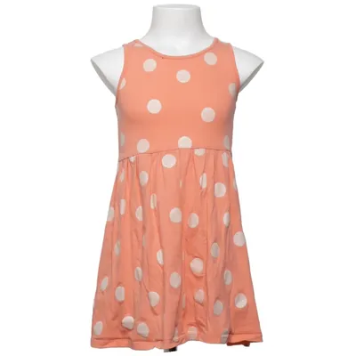 Klänning (Orange, Vit) från H&M Bomull