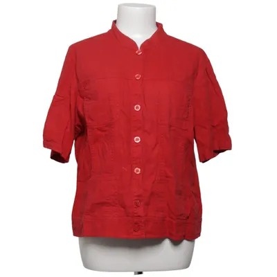 Kortærmet skjorte (Rød) fra Jensen Women Only Linned, Viscose
