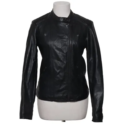 Bikerjacka (Svart) från Jacqueline de Yong Polyester, Polyuretan, Viskos