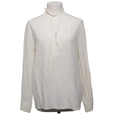 Blouse (Beige) van Lilysilk Zijde