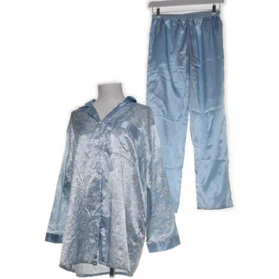 Pyjamas (Blå, Vit) från IsaDora Bomull, Polyester