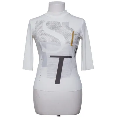 Haut (Blanc, Multicolore) de Zara Collection Élasthane, Polyester