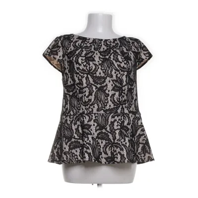 Peplumbluse (Flerfarvet, Sort) fra Oasis Polyester