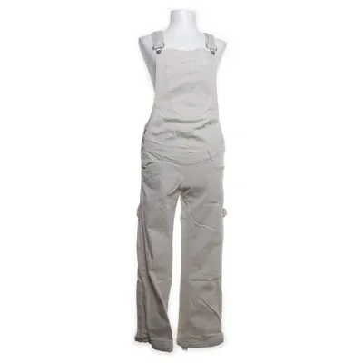 NWT Reformation discount Rare White Denim Slim Fit Overalls Size 2