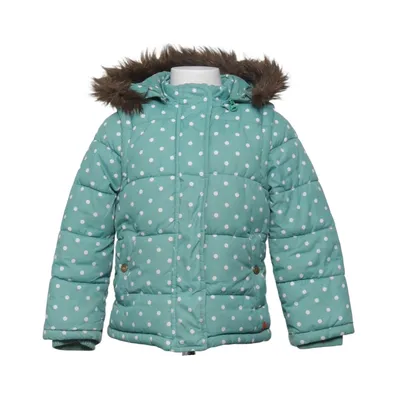 Vinterjacka (Grön, Vit) från Mini Boden Akryl, Polyester