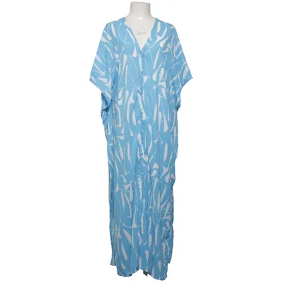 Maxikleid (Blau, Weiß) von Monki