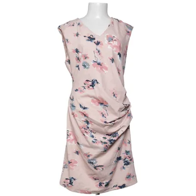 Dress (Beige, Multicolored) from Kaffe Elastane, Polyester, Viscose
