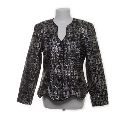Blazer (Multicolored) from Patra Metallic fiber, Polyester, Viscose
