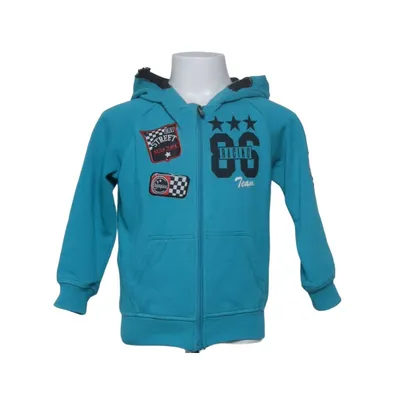 Kapuzenpullover (Blau, Schwarz) von Red & Blue Baumwolle, Polyester