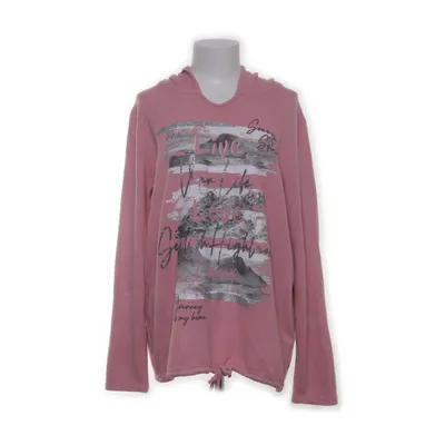 Sweat à capuche (Rose) de Soccx Polyester, Viscose