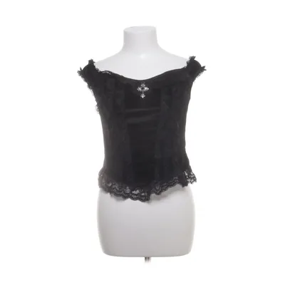 Topp (Svart) från Romwe Elastan, Polyester