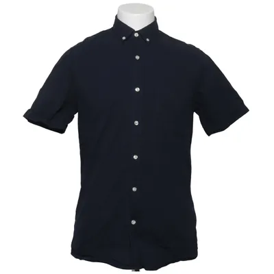 Chemise à manches courtes (Bleu) de Vailent Pure Coton