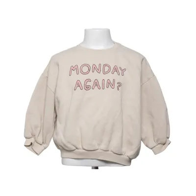 Sweatshirt (Beige) de Zara Coton, Élasthane