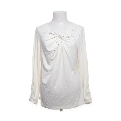 Long sleeve T-shirt (White) from Ricarda M Elastane, Viscose