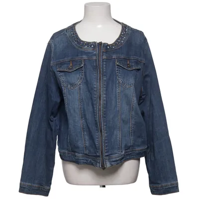 Jeansjacka (Blå) från Chic Bomull, Elastan