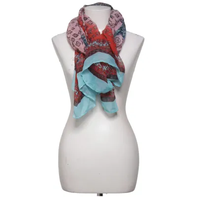 Sjaaltje (Rood, Meerkleurig) van Lo-ika Polyester