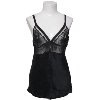Pyjamatop (Zwart) van Calvin Klein Sleepwear Elastaan, Polyamide, Zijde